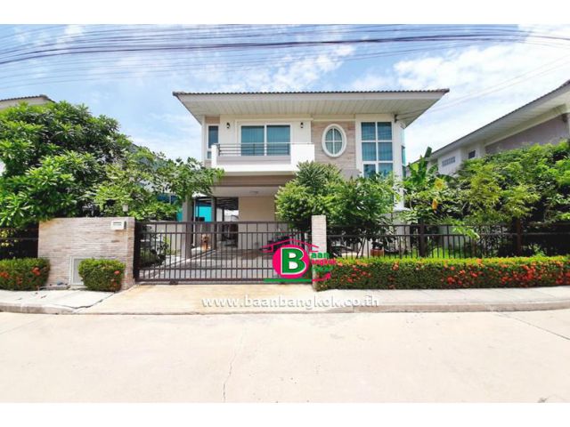 บ้านเดี่ยว 2 ชั้น โครงการ ศุภาลัย เบลล่า วงแหวน-พระราม 2 เนื้อที่ 59.5 ตรว. ถนนพระราม 2 อ.เมือง จ.สมุทรสาคร