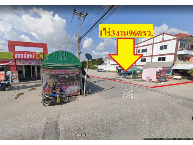 ขายที่ดินถมแล้วทั้งแปลง เนื้อที่ 1ไร่3งาน96ตรว.ติดกับมินิบิ๊กซีคูขวาง / ใกล้ตลาดอุดมทรัพย์ / ใกล้ถนน346 ต.คูขวาง อ.ลาดหล