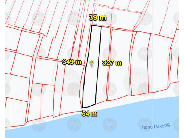 ขายที่ดิน 11 ไร่ ราคาไร่ละ 1,200,000 บาท ติดแม่น้ำบางปะกงบรรยากาศดี อ.บางคล้า จ.ฉะเชิงเทรา