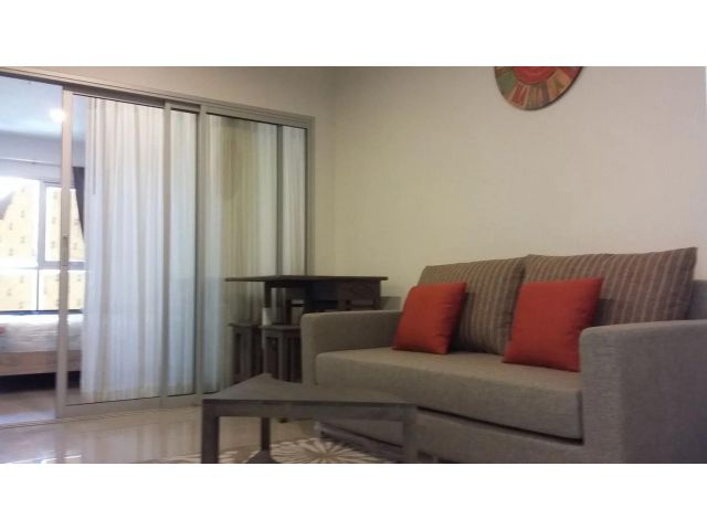 HOT ให้เช่าคอนโด Aspire พระราม 9 ชั้น 3 ใกล้ MRTพระราม 9 Fully Furnished
