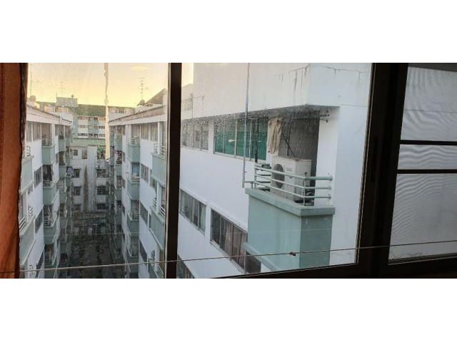 ZRC180837 ให้เช่าคอนโดลุมพินีแฮปปี้แลนด์  วิวดี ลมพัดผ่าน  ตึกติดถนน