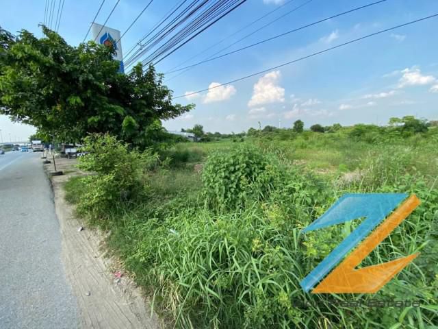ขายที่ดิน 17-3-9 ไร่  ติด ถนน ปทุมธานี-บางปะหัน ต. เชียงรากใหญ่ อ. สามโคก จ. ปทุมธานี