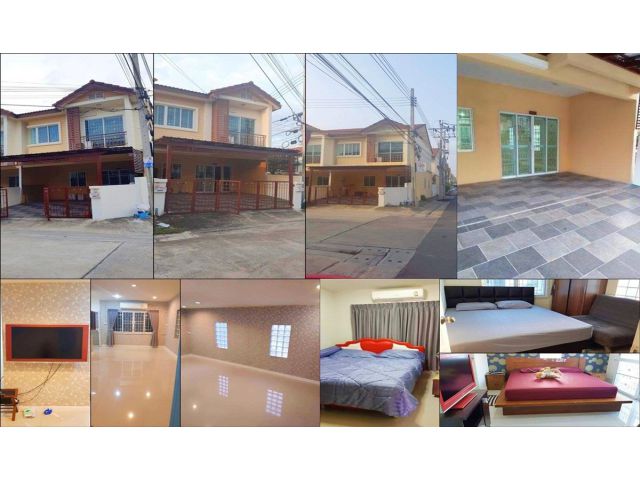 ขายทาวน์เฮาส์ 2 ชั้น หมู่บ้านพิศาลเฮ้าส์ลาดกระบัง 1 ใกล้สนามบินสุวรรณภูมิ