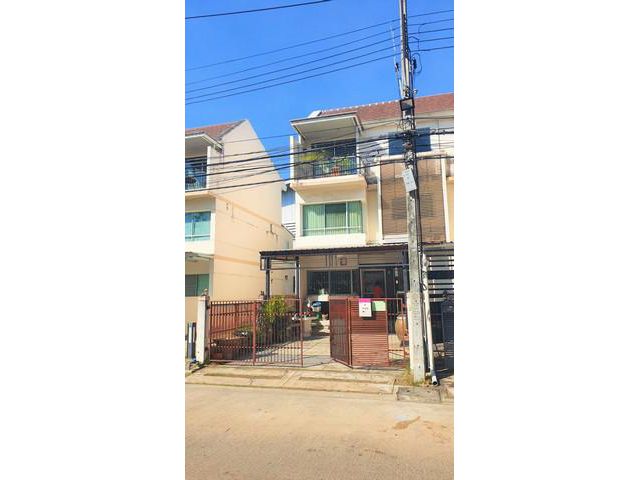 ให้เช่าทาวน์โฮม บ้านใหม่ เทพารักษ์ 27 ตร.วา 3 นอน