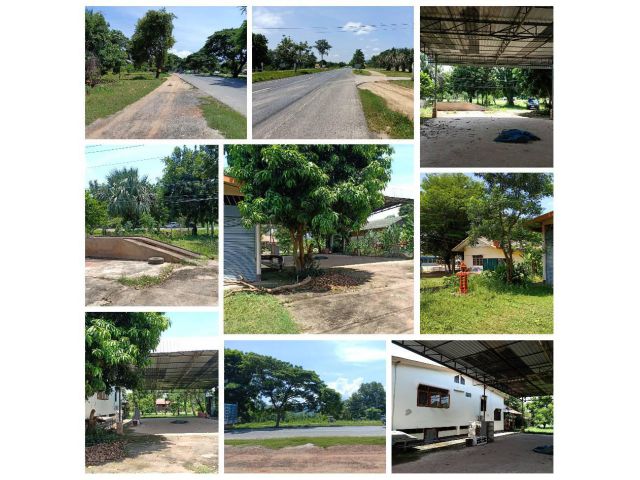 บ้านพร้อมที่ดิน200ตรว. ริมถนน304