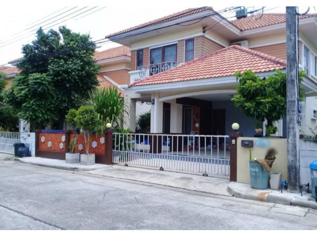 ขายบ้านเดี่ยว สองชั้นฟอร์นิเจอร์ครบ หมู่บ้านบุณฑริก์