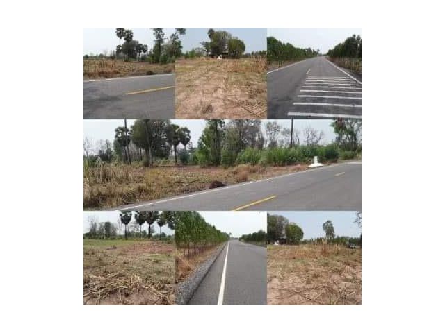 ที่ดินติดถนนลาดยาง