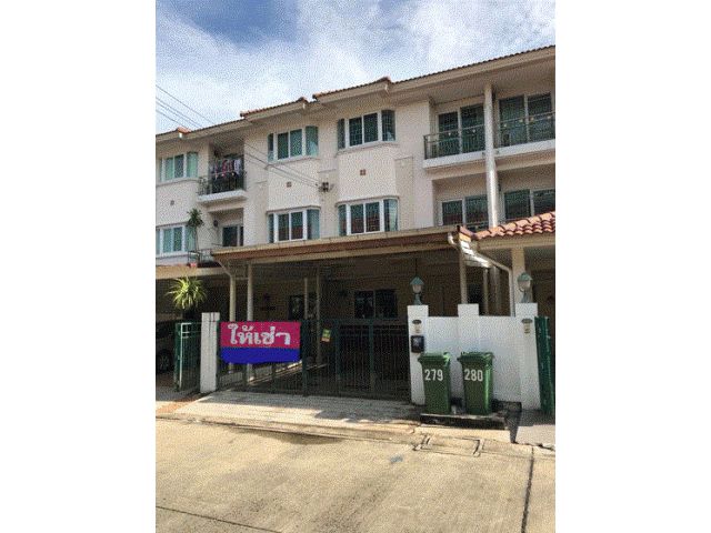 รหัสทรัพย์  2153 ทาวน์โฮม ศุภาลัย หลักสี่-ดอนเมือง   ใกล้สำนักงานเขตดอนเมือง