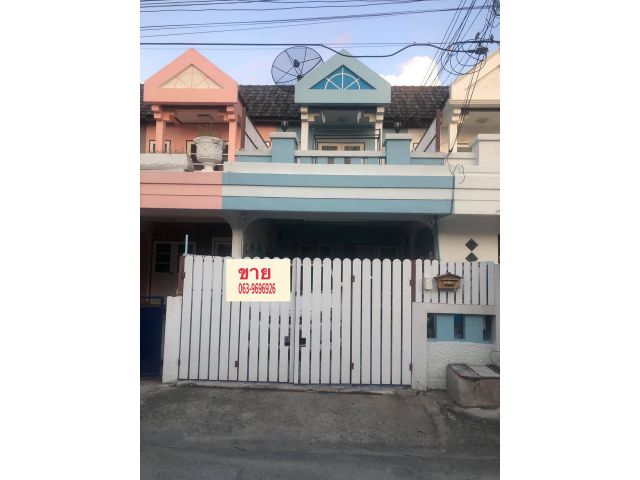 ขายทาวน์โฮม 2 ชั้น 27 ตรว. มบ.จุฑาทิพย์ ถนนมิตรสัมพันธ์ ใกล้บางแสน  ชลบุรี