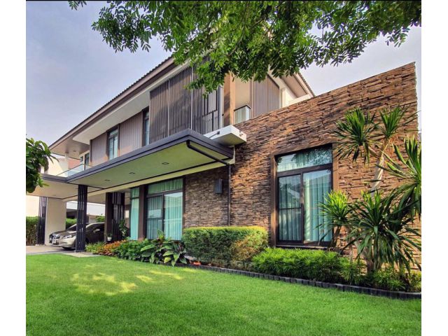 PP391 ให้เช่าและขายด่วน บ้านเดี่ยว 18.5ล้าน โครงการมัณฑนาเลควัชรพล