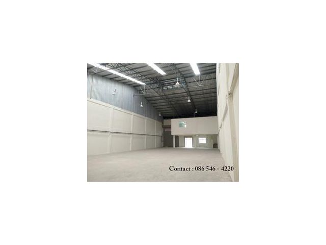 โรงงาน ให้เช่า สร้างใหม่ พร้อม office สุขสวัสดิ์ ประชาอุทิศ ขนาด 300 ถึง 500 ตารางเมตร ราคาถูก