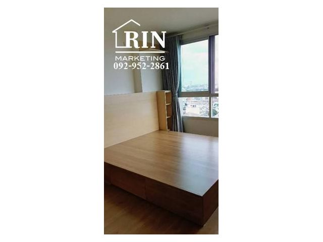 R070-183 ขายถูก คอนโด ยู ดีไลท์ แอท ตลาดพลู สเตชั่น ห้อง One bed ชั้น 11 วิวเดอะมอล ลมเข้าตลอดไม่ร้อน