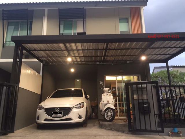 ขาย ทาวน์เฮ้าส์ พฤกษา 87/2  ศรีนครินทร์ - บางนา ( บ้านสวยพร้อมเข้าอยู่ หลังมุม )