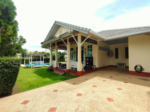 Hot sale ! บ้านเดี่ยว+สระว่ายน้ำ  ใกล้สนามบิน หัวหิน