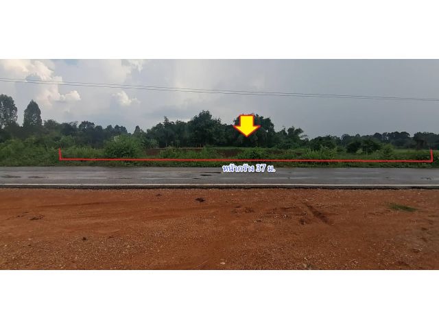 ขายที่ดินทำเลสวยๆ บรรยากาศเย็นสบาย เหมาะทำบ้านสวน ร้านกาแฟ หรือการเกษตร ติดลำน้ำพอง