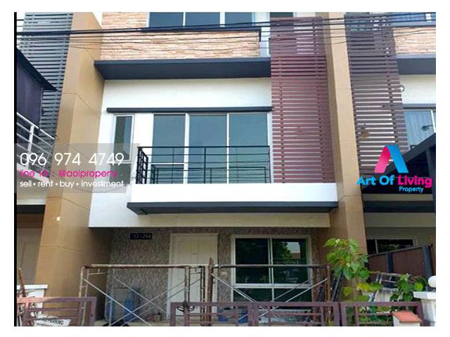 ขายทาวน์โฮม ม.พลัสซิตี้พาร์ค (AOL-F68-2007002229)