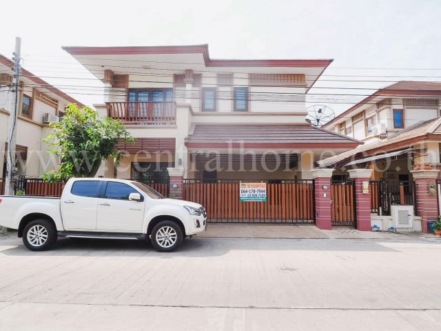 บ้านเดี่ยว หมู่บ้าน สุชาวาลัย พระราม 5 บางศรีเมือง ถนนเมน