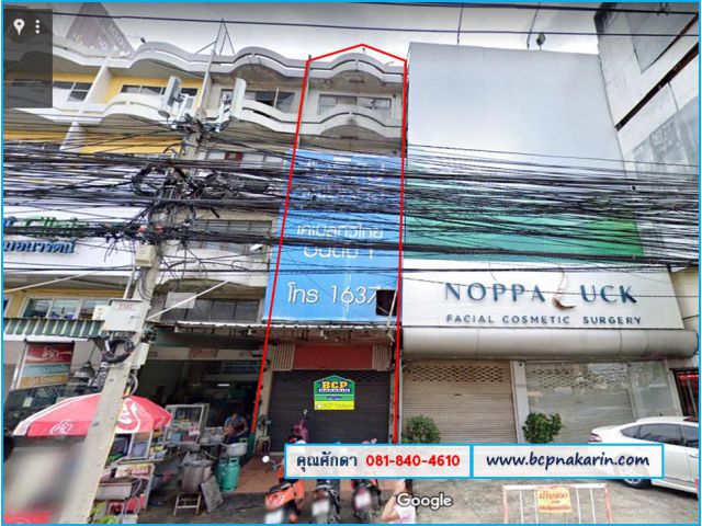 ให้เช่าตึกแถว หน้าบิ๊กซี แจ้งวัฒนะ เนื้อที่ 20 ตร.ว.
