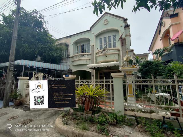 CH0014A บ้านแฝด 2 ชั้น 31.5 ตร.วา หมู่บ้านปาริชาติพุทธมณฑลสาย 4