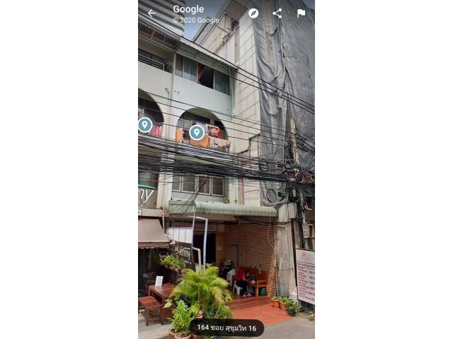 รหัสทรัพย์  2547 อาคารพาณิชย์ ซอยสุขุมวิท16  ใกล้ bts อโศก