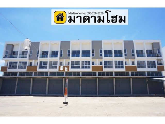 อาคารพาณิชย์อยุธยา หลังบิ๊กซีอยุธยา ใกล้โลตัสอยุธยา เซนทรัลอยุธยามาดามโฮมอยุธยา