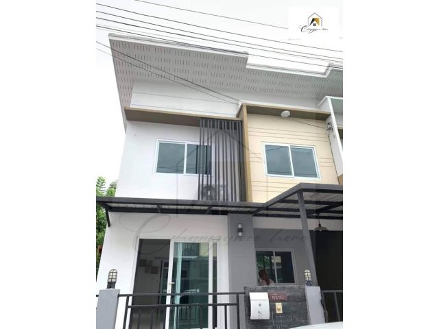 CH0055A ทาวน์เฮาส์หลังมุม โครงการเดอะโมดิชบางบัวทอง