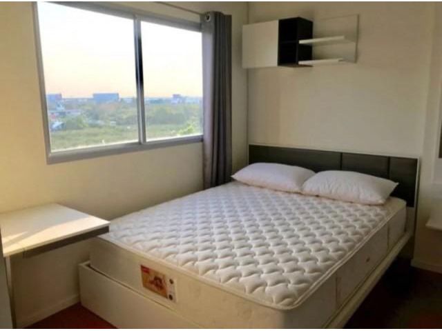 ZRC020922 ให้เช่า คอนโด ลุมพินี ร่มเกล้า – สุวรรณภูมิ พร้อมเฟอร์นิเจอร์ SB
