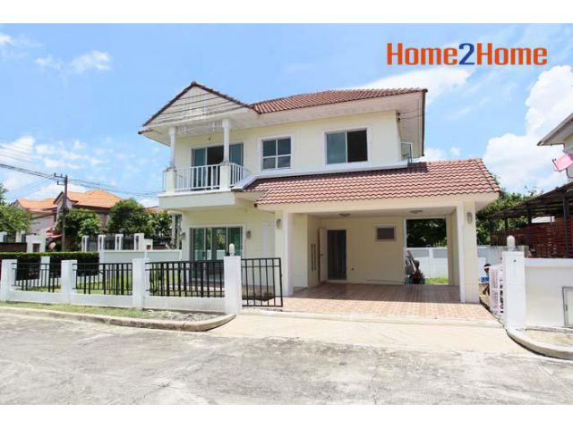 ขาย บ้านมณีรินทร์ พาร์ค 2 รังสิต ปทุม หลังมุมติดสวน รีโนเวทแล้ว