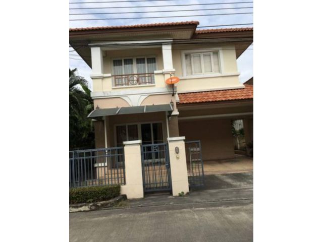 บ้านเดียวให้เช่า หมู่บ้านกรองทองกรุงเทพกรีฑาซอย7