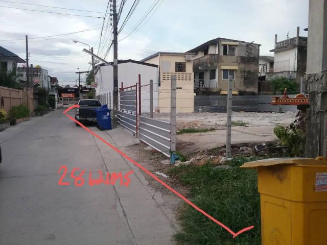 PS166L166 ขายทึ่ดินเปล่า 120 วา ย่านศรีนคริทร์-ด่านสำโรง
