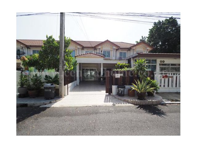 ทาวน์เฮ้าส์ พฤกษาวิลล์ 12A พหลโยธิน-สายไหม ทำเลดี ติดถนน