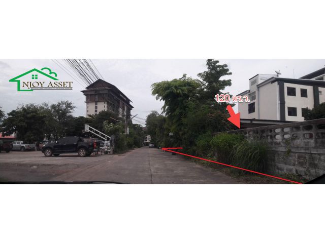 ลดราคาลงอีก ขายที่ดินสวย ในหมู่บ้านไทยสมุทร  ใกล้ รพ. ราชพฤกษ์ใหม่ อ.เมืองขอนแก่น จ. ขอนแก่น เนื้อที่ดิน 120.8 ตร.ว.