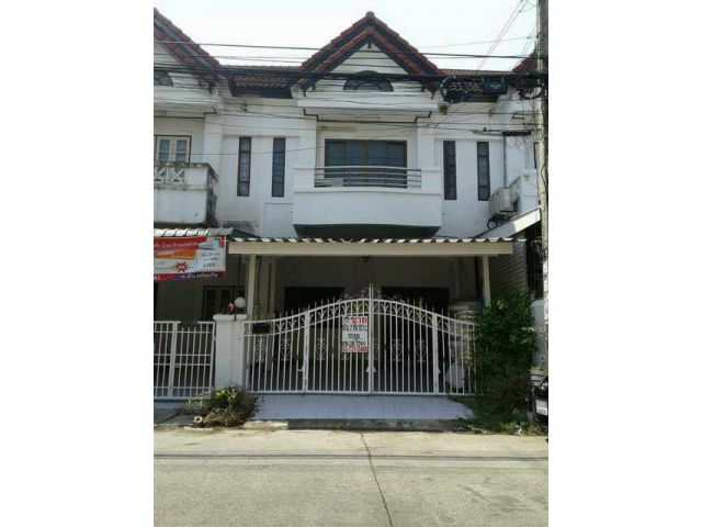 ทาวน์เฮาส์ 2 ชั้น 17.5 ตรว. หมู่บ้านมนชญา2 สายไหม