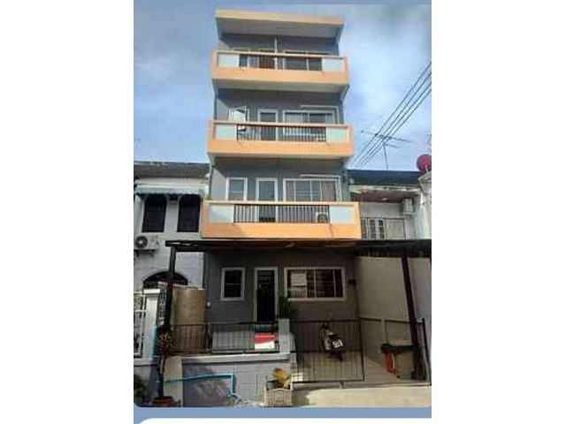 ให้เช่าทาวน์เฮ้าส์ 4 ชั้น ใกล้ตลาดปัฐ ถนนนวมินทร์