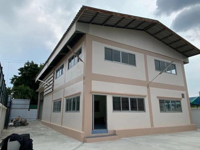 PSM174W174 ให้เช่าโรงงาน โกดัง พร้อมออฟฟิส ถนนสุขสวัสดิ์ 70 เนื้อที่ 584 ตรม. สภาพเยี่ยม Renovate ใหม่