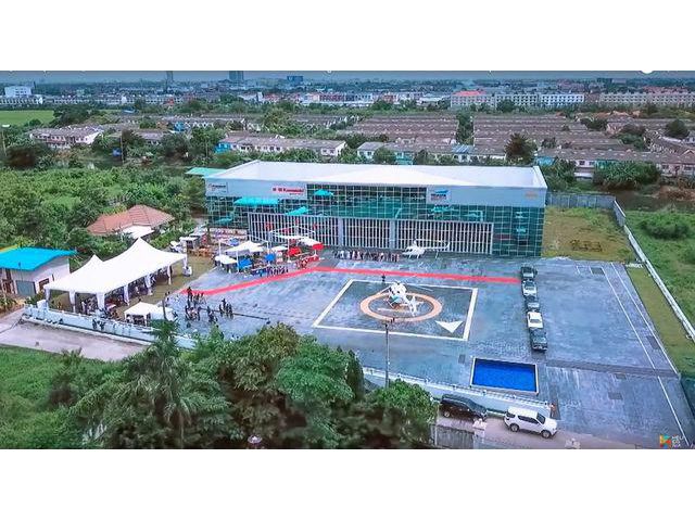 ให้เช่าออฟฟิศพร้อมโกดัง พท.1500 ตรม.ย่านบางบัวทอง