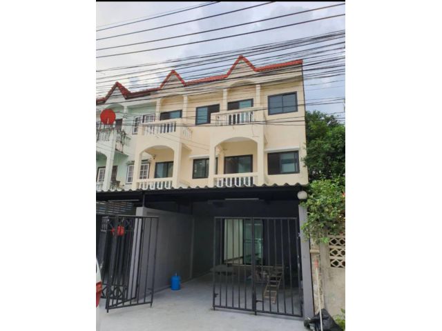 ขายโฮมออฟฟิศ 3 ชั้น (4ห้องนอน 3ห้องน้ำ แอร์3เครื่อง)