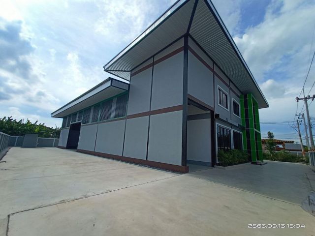 ขายโรงงาน สร้างใหม่ สมุทรสาคร 320 ตรว. ติดคลอง สวย หรู ราคาถูก