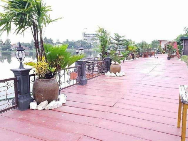 SALE : ขายทีดินพร้อมบ้านริมน้ำ กระทุ่มแบน สมุทรสาคร ใกล้วัดท่าไม้ (SL087)