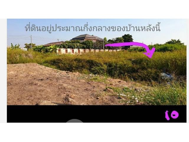 ขายที่ดิน 100 ตรว ซอย ร่วมสุข 5/24 ติดถนนติวานนท์