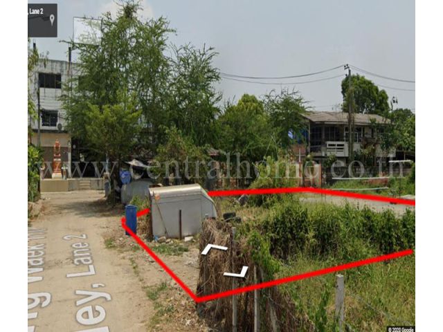 ที่ดิน 107 ตารางวา ซอย บางแวก 110