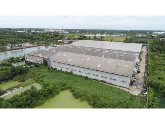 ขายโรงงานทอผ้าปั่นเส้นด้าย 20ไร่ กระทุ่มแบน