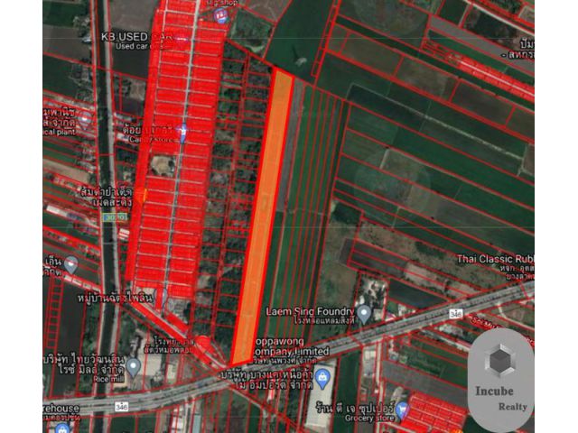 ขายที่ดิน ระแหง ปทุมธานี 19-1-69.0 ไร่ 50 ล้าน