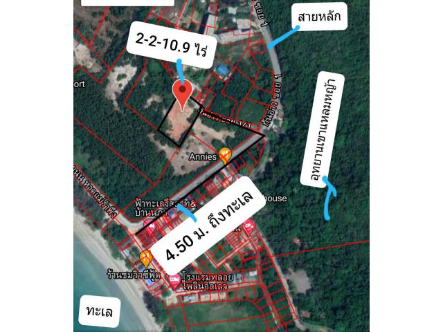 ที่ดินใกล้ทะเล สำหรับบ้านพักวัยเกษียณ