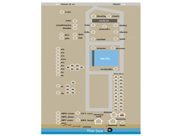 รีสอร์ทริมทะเล พร้อมอาคารสานต่อกิจการ