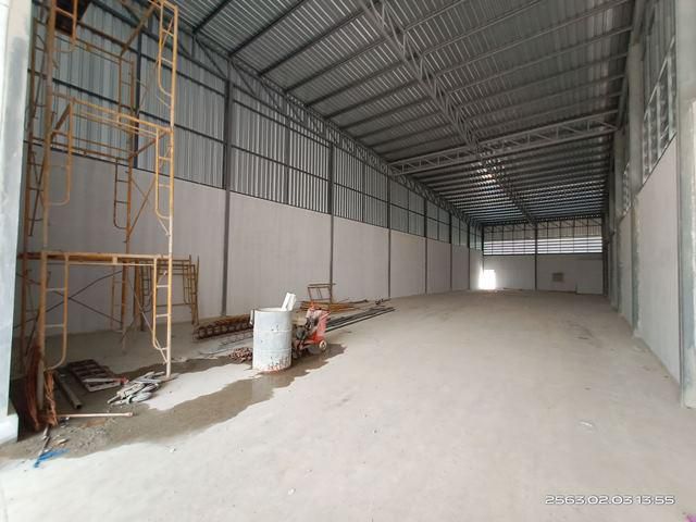 S192 ขายที่ดิน160 ตรว.พร้อมโรงงานสร้างใหม่ 540 ตรม. สมุทรสาคร ติดถนน ขายราคาถูกมาก