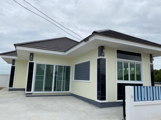 ขายบ้านเดี่ยว 78 ตรม. 2 ห้องนอน 2 ห้องน้ำ อ. พนมสารคาม จ.ฉะเชิงเทรา