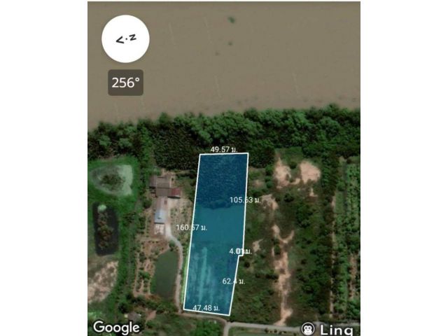 ขายที่ดินด่วนมากเพียงไร่ละ1 ล้านติดแม่น้ำบางปะกง เนื้อที่ทั้งหมด 5ไร่7 ตรว. ต.บางกรูด อ.บ้านโพธิ์ จ.ฉะเชิงเทรา
