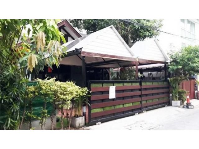 รหัสทรัพย์ 2951 บ้านเดี่ยว ชั้นเดียว ถนนสุทธิสาร เขตห้วยขวาง