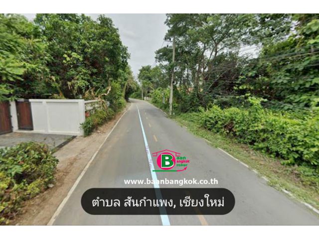 ที่ดินเปล่าแปลงสวย 500 ตรว. (1-1-0 ไร่) ติดถนนสาธารณะ จ.เชียงใหม่ (ราคาถูก) ใกล้วิวดอยอาร์ต+รีสอร์ท
